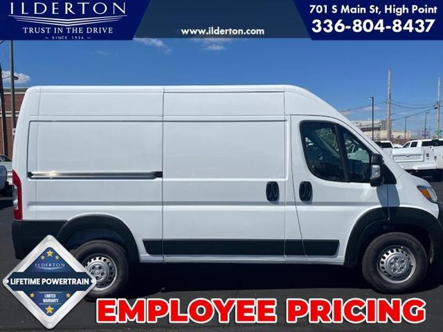 2024 RAM ProMaster 1500 Cargo Van Tradesman High Roof 136 WB w/Pass Seat