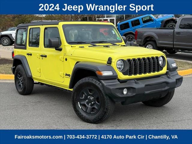 2024 Jeep Wrangler 4-Door Sport 4x4