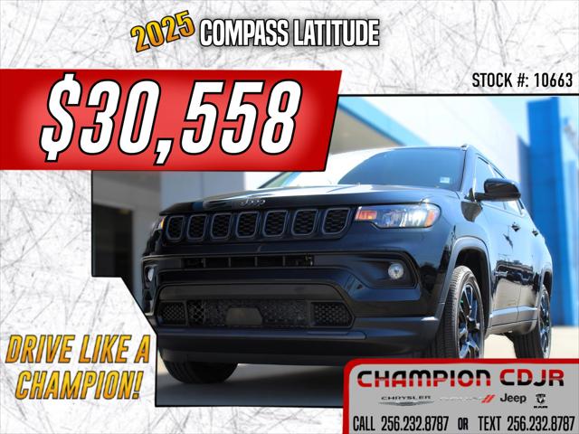 2025 Jeep Compass COMPASS LATITUDE 4X4