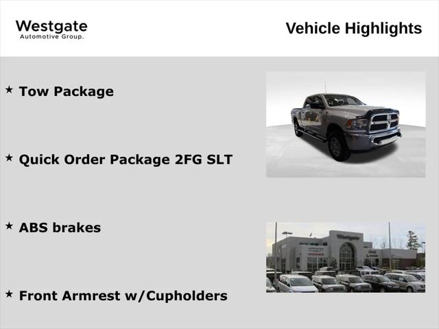 2017 RAM 2500 SLT Crew Cab 4x4 64 Box