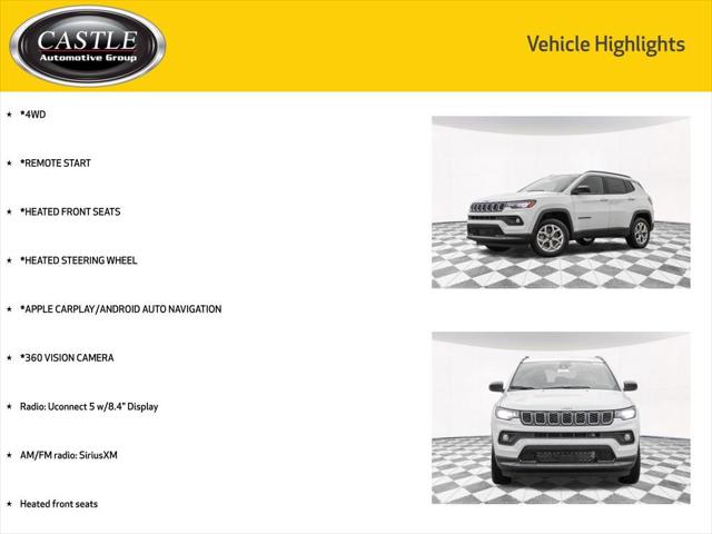 2025 Jeep Compass COMPASS LATITUDE 4X4