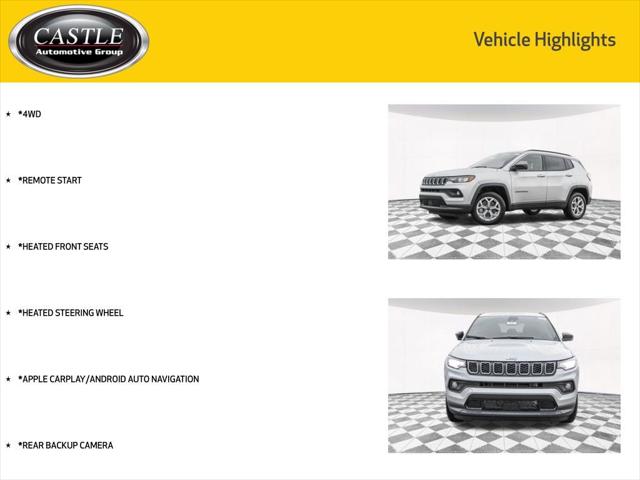 2025 Jeep Compass COMPASS LATITUDE 4X4