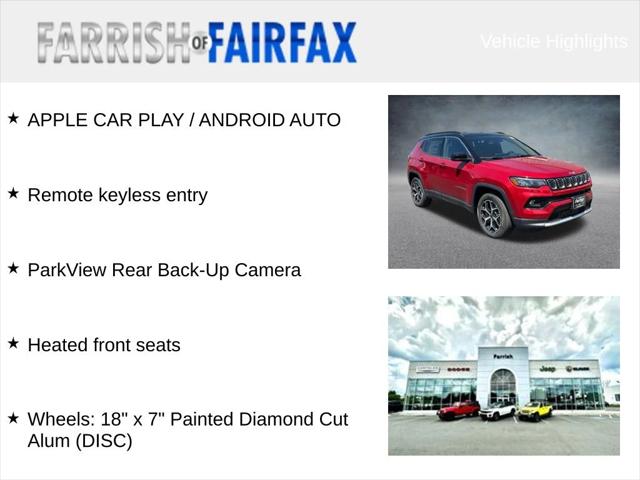 2025 Jeep Compass COMPASS LIMITED 4X4
