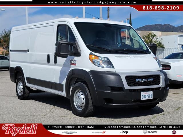 2021 RAM ProMaster 1500 Cargo Van Low Roof 136 WB