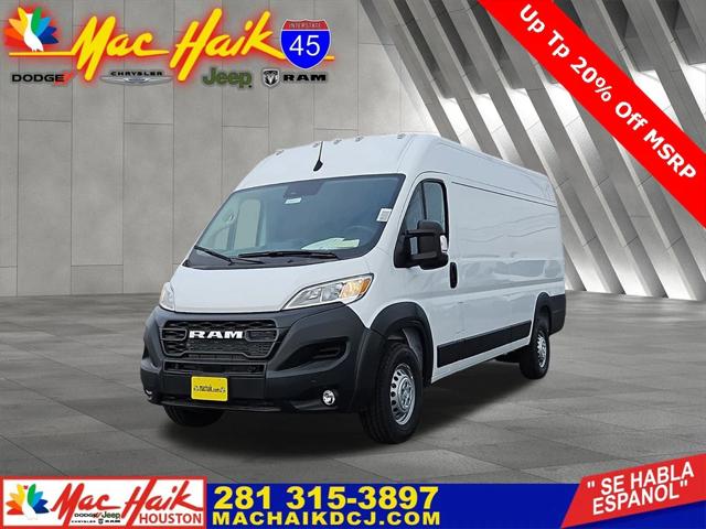 2024 RAM Ram ProMaster RAM PROMASTER 3500 TRADESMAN CARGO VAN HIGH ROOF 159 WB EXT