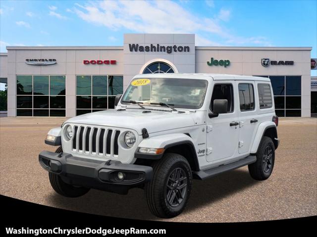 2018 Jeep Wrangler Unlimited Sahara 4x4