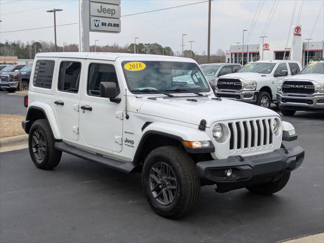 2018 Jeep Wrangler Unlimited Sahara 4x4