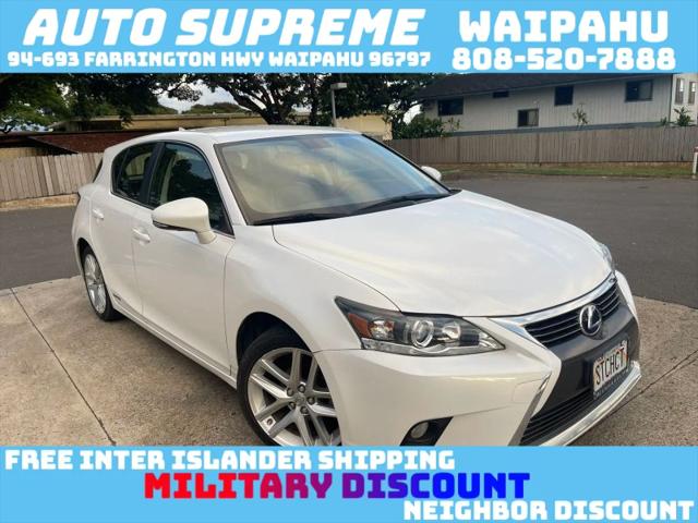 2016 Lexus CT 200h 200h for sale in Waipahu, HI