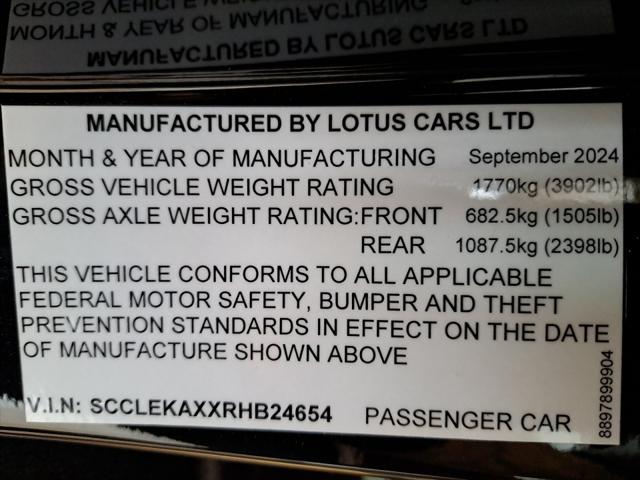 2024 Lotus Emira V6 First Edition