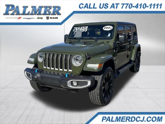2022 Jeep Wrangler 4xe Unlimited Sahara 4x4