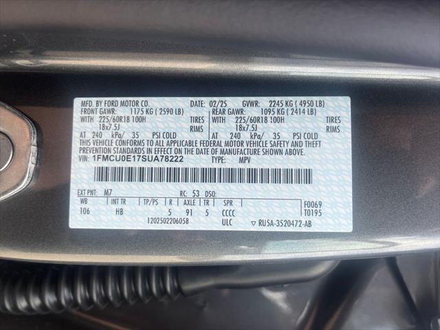 2025 Ford Escape PHEV