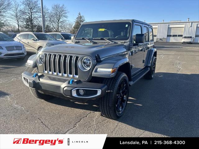 2022 Jeep Wrangler 4xe Unlimited Sahara 4x4 for sale in Lansdale, PA