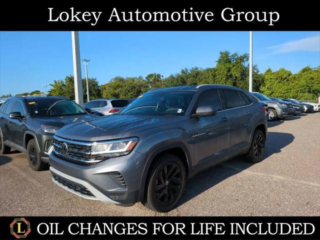 2021 Volkswagen Atlas Cross Sport 2.0T SE w/Technology for sale in Clearwater, FL