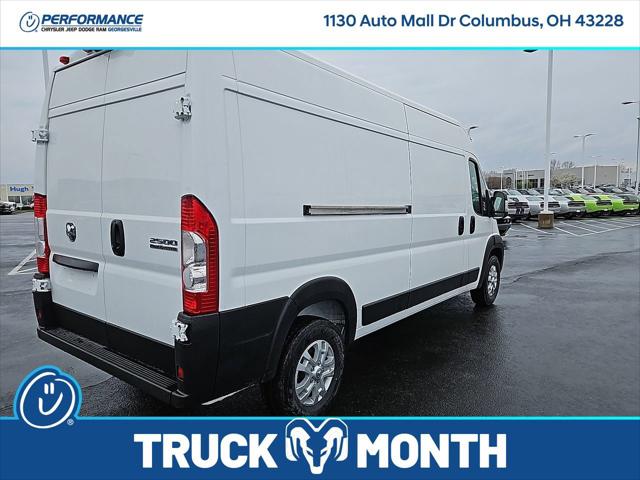 2025 RAM Ram ProMaster RAM PROMASTER 2500 SLT CARGO VAN HIGH ROOF 159 WB