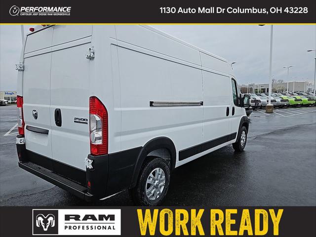 2025 RAM Ram ProMaster RAM PROMASTER 2500 SLT CARGO VAN HIGH ROOF 159 WB