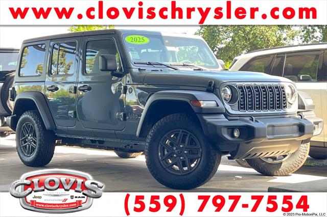 2025 Jeep Wrangler WRANGLER 4-DOOR SPORT S