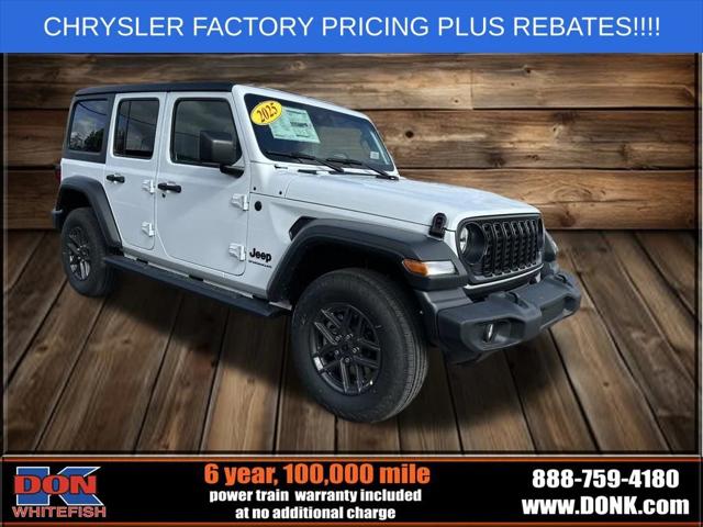 2025 Jeep Wrangler WRANGLER 4-DOOR SPORT S