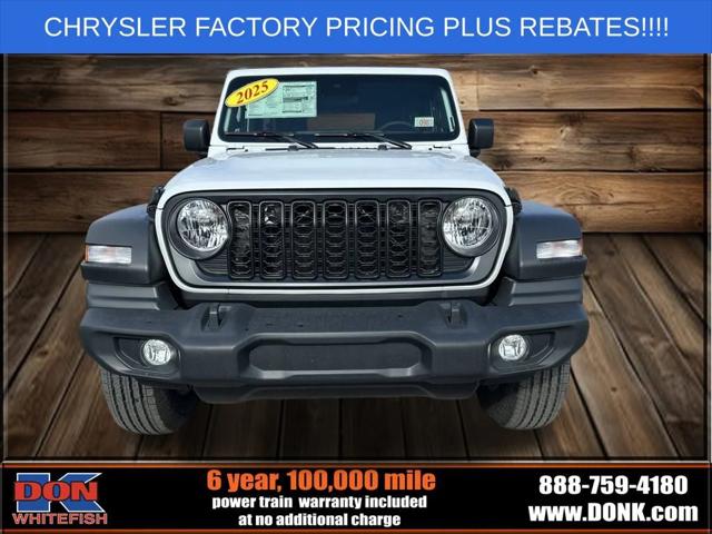 2025 Jeep Wrangler WRANGLER 4-DOOR SPORT S