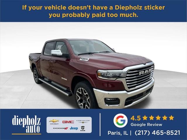 2025 RAM Ram 1500 RAM 1500 LARAMIE CREW CAB 4X4 57 BOX