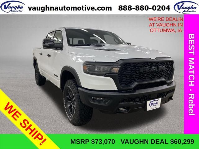 2025 RAM Ram 1500 RAM 1500 REBEL CREW CAB 4X4 57 BOX