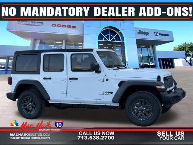 2025 Jeep Wrangler WRANGLER 4-DOOR SPORT S 2025 Jeep Wrangler WRANGLER 4-DOOR SPORT S