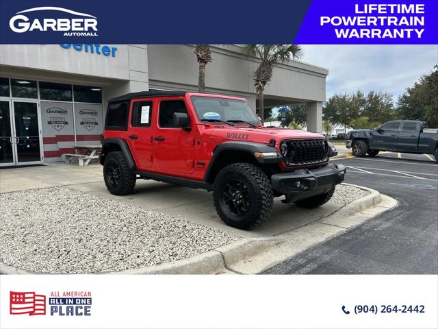 2024 Jeep Wrangler 4-Door Willys 4x4