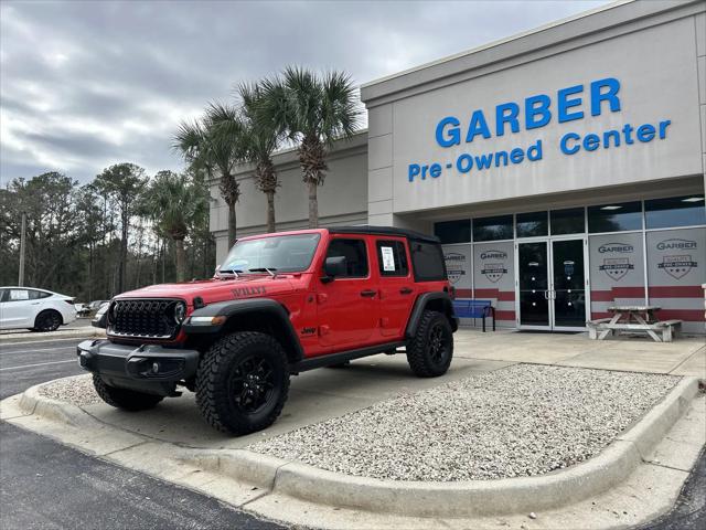 2024 Jeep Wrangler 4-Door Willys 4x4