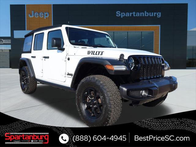 2024 Jeep Wrangler 4-Door Willys 4x4