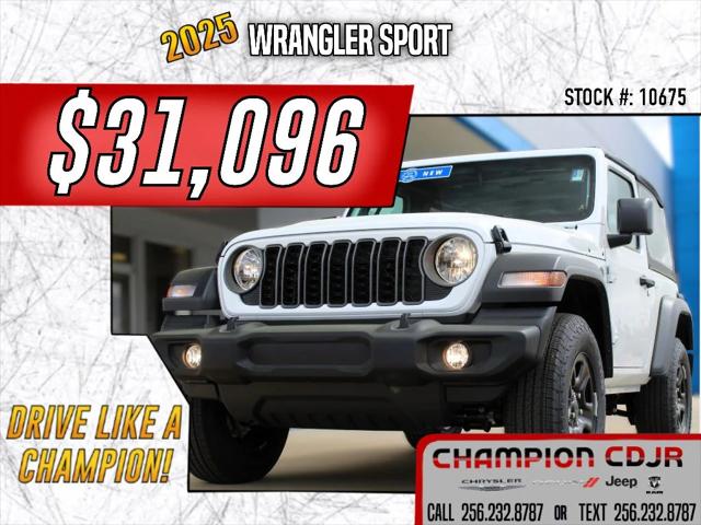 2025 Jeep Wrangler WRANGLER 2-DOOR SPORT