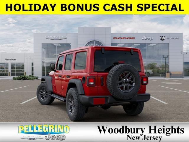 2025 Jeep Wrangler WRANGLER 4-DOOR SPORT S