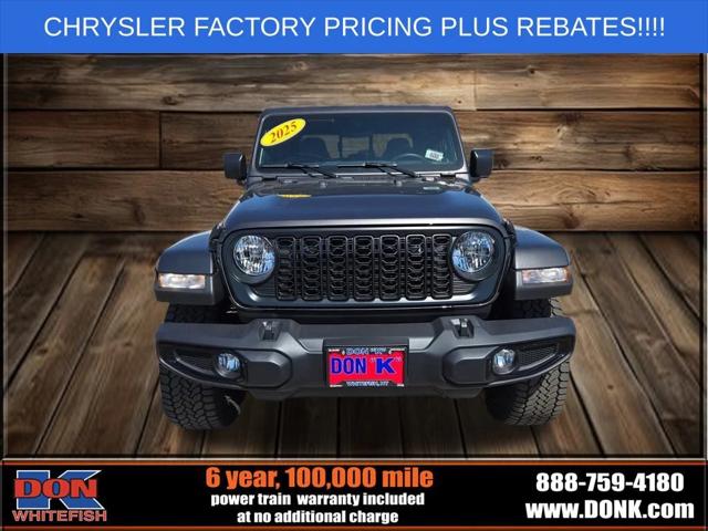 2025 Jeep Gladiator GLADIATOR NIGHTHAWK 4X4 2025 Jeep Gladiator GLADIATOR NIGHTHAWK 4X4