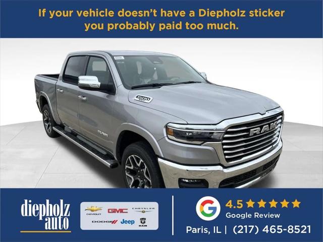 2025 RAM Ram 1500 RAM 1500 LARAMIE CREW CAB 4X4 57 BOX