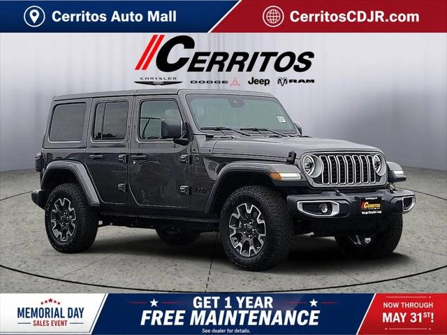 2025 Jeep Wrangler 4-Door Sahara 4x4 for sale in Cerritos, CA