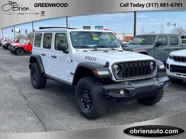 2025 Jeep Wrangler WRANGLER 4-DOOR WILLYS 2025 Jeep Wrangler WRANGLER 4-DOOR WILLYS