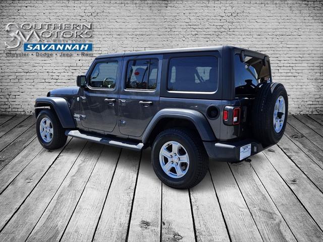 2018 Jeep Wrangler Unlimited Sport S 4x4