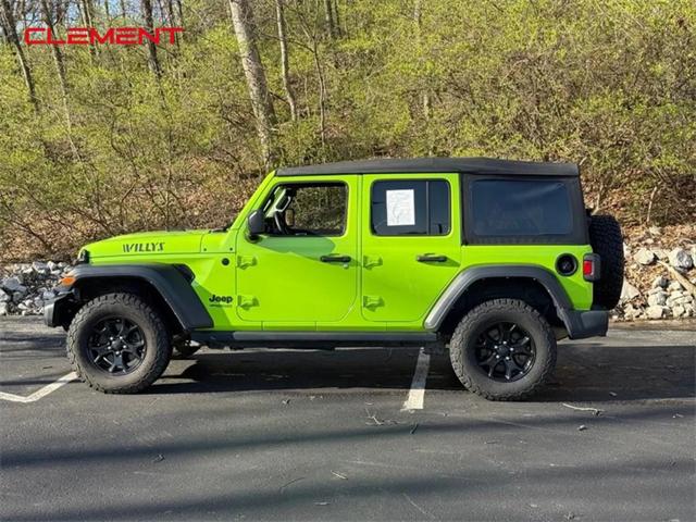 2021 Jeep Wrangler Unlimited Willys Sport 4x4
