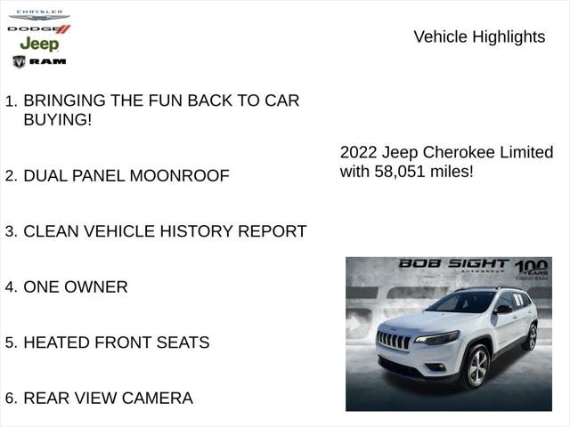 2022 Jeep Cherokee Limited 4x4