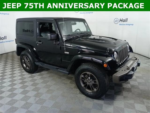 2017 Jeep Wrangler 75th Anniversary Edition 4x4