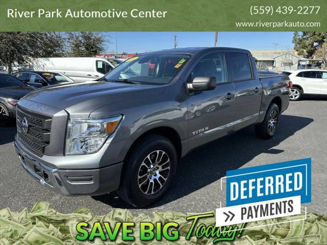 2022 Nissan Titan Crew Cab SV 4x2 for sale in Fresno, CA