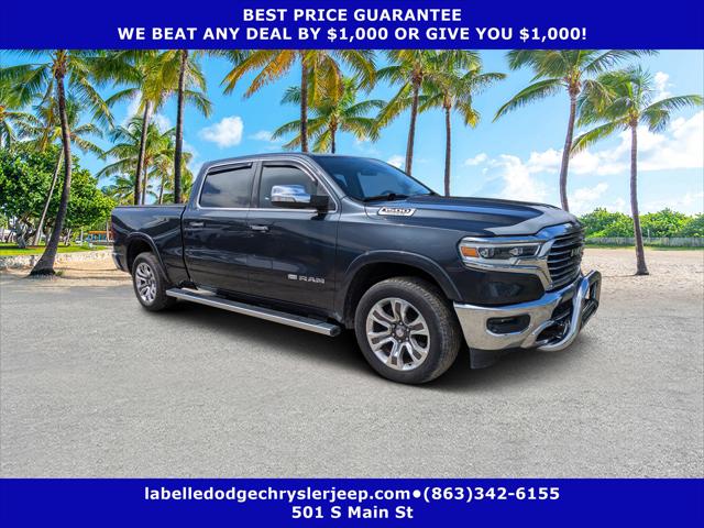 2019 RAM 1500 Longhorn Crew Cab 4x4 64 Box