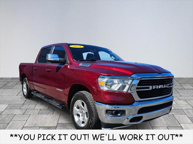 2021 RAM 1500 Big Horn Crew Cab 4x4 64 Box