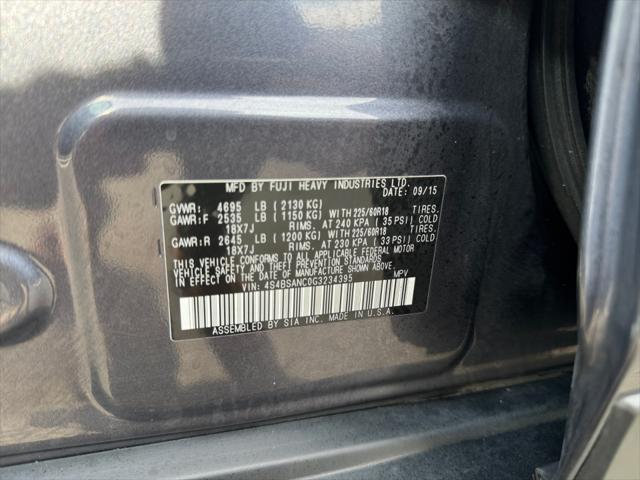 2016 Subaru Outback 2.5i Limited