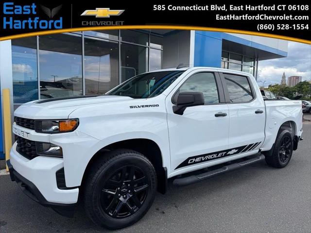 2022 Chevrolet Silverado 1500 4WD Crew Cab Short Bed Custom for sale in East Hartford, CT