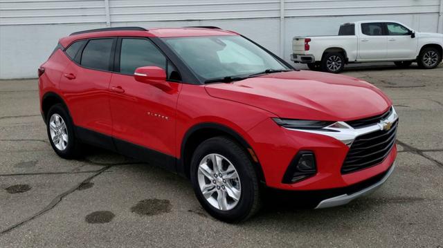 Used 2022 Chevrolet Blazer 2LT with VIN 3GNKBHR40NS225775 for sale in Waterford, MI