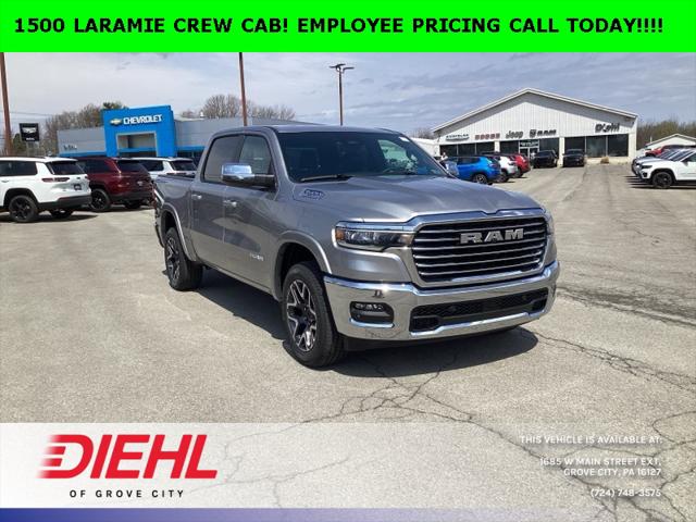 2025 RAM Ram 1500 RAM 1500 LARAMIE CREW CAB 4X4 57 BOX