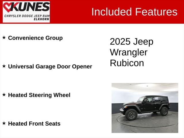 2025 Jeep Wrangler WRANGLER 4-DOOR RUBICON