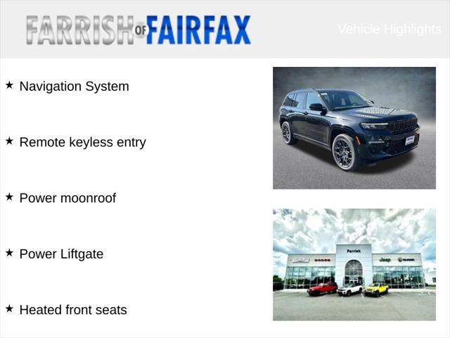 2025 Jeep Grand Cherokee GRAND CHEROKEE SUMMIT 4X4