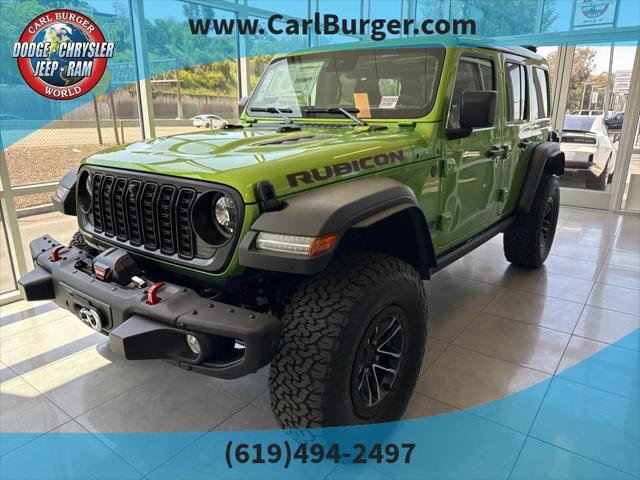 2025 Jeep Wrangler WRANGLER 4-DOOR RUBICON 2025 Jeep Wrangler WRANGLER 4-DOOR RUBICON