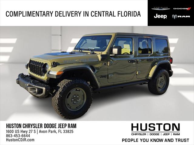 2025 Jeep Wrangler 4xe WRANGLER 4-DOOR WILLYS 41 4xe