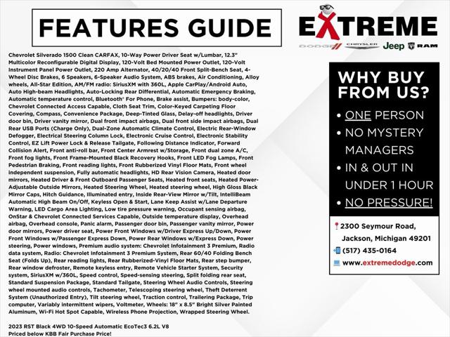 2023 Chevrolet Silverado 1500 4WD Crew Cab Short Bed RST 2023 Chevrolet Silverado 1500 4WD Crew Cab Short Bed RST